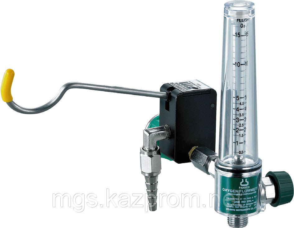 Кислородный регулятор с дополнительным отключаемым выходом 0-15 л/мин