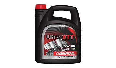 Моторное масло CHEMPIOIL Ultra XTT 5W40 4 литра