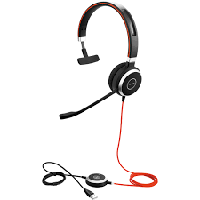 Проводная гарнитура Jabra EVOLVE 40 UC Mono