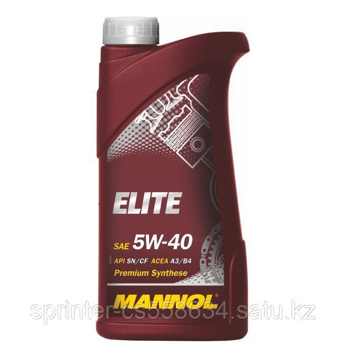 Моторное масло MANNOL Elite 5W40 1 литр