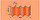 Подложка Солид гармошка Оранжевая / 10,5м2 /1050х500х3мм, фото 2