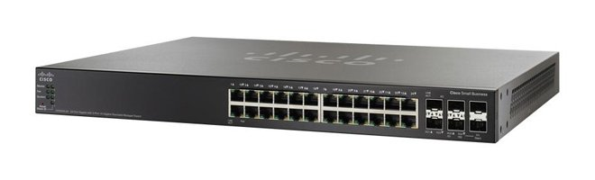 Коммутатор Cisco SG500X-24P-K9-G5