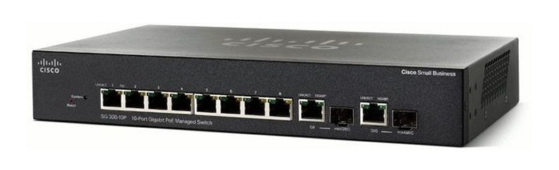 Коммутатор Cisco SG350-10P-K9-EU