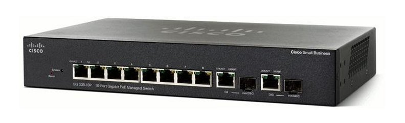 Коммутатор Cisco SG350-10-K9-EU