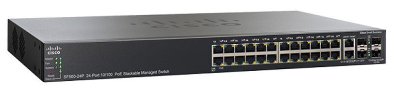 Коммутатор Cisco SF500-24P-K9-G5