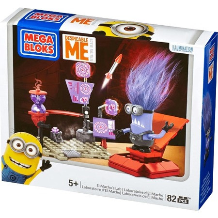 Конструктор Mega Bloks Despicable Me CNC77 Лаборатория Эль Мачо