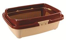 Туалет для кошек с сеткой 233