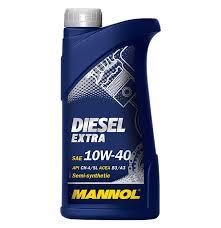 Моторное масло MANNOL Diesel Extra 10W40 1 литр