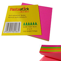 Стикеры липкие разноцветные Stick note, блок 5 цветов - фото 2 - id-p45347773