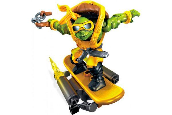 КОНСТРУКТОР MEGA BLOKS СУПЕР ТРЮКИ ЧЕРЕПАШЕК-НИНДЗЯ MIKEY