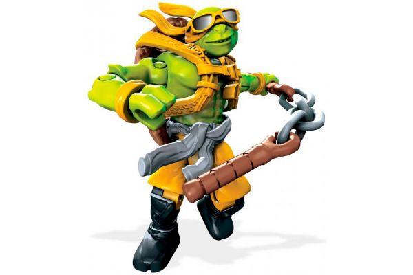 КОНСТРУКТОР MEGA BLOKS СУПЕР ТРЮКИ ЧЕРЕПАШЕК-НИНДЗЯ MIKEY