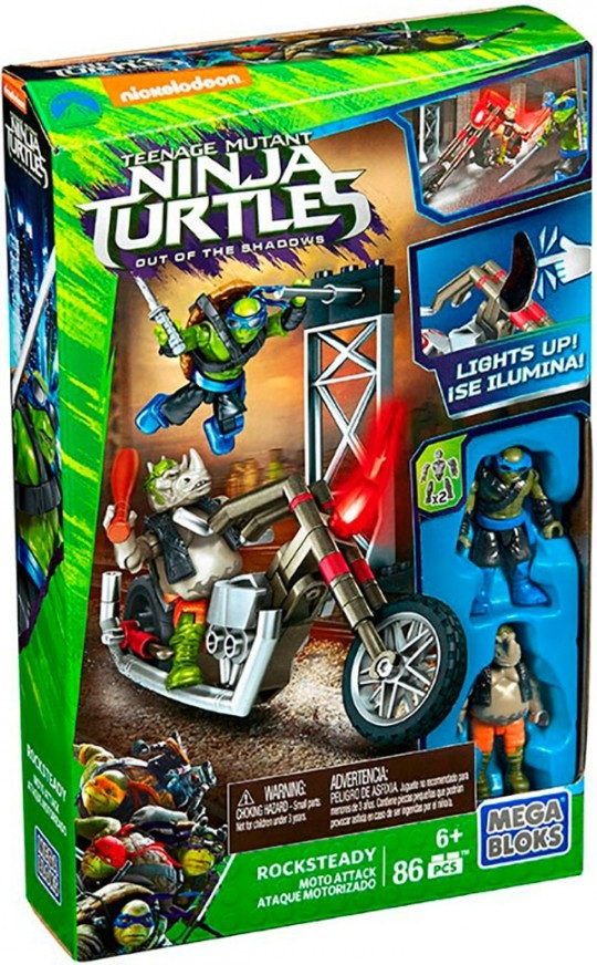 Игровой набор Mega Bloks RockSteady Атака байкеров