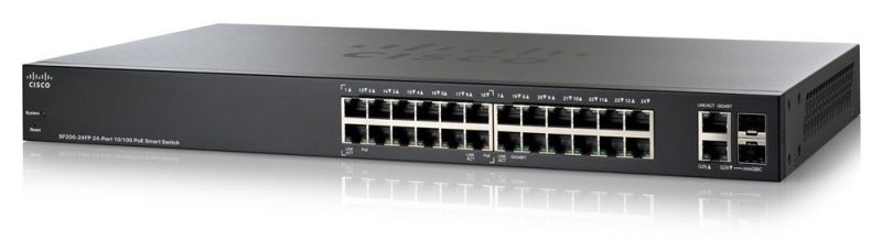 Коммутатор Cisco SF200-24FP-EU