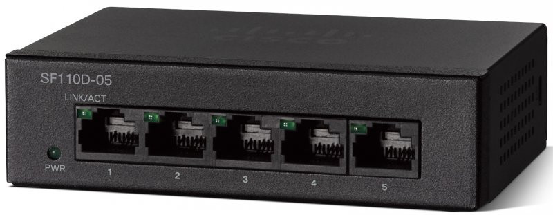Коммутатор Cisco SF110D-05-EU