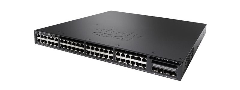 Коммутатор Cisco Catalyst 3650 48 Port Full PoE 4x10G Uplink LAN Base