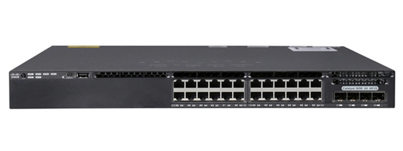 Коммутатор Cisco Catalyst 3650 24 Port Data 4x1G Uplink LAN Base - фото 1 - id-p44717671