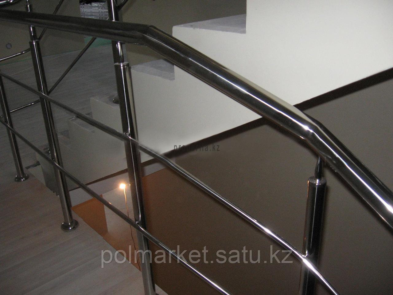Перила для лестниц (2 ригеля) тип 3 - фото 10 - id-p45358800