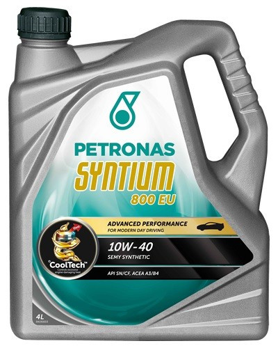 Моторное масло Petronas Syntium 800 EU 10w40 4 литра
