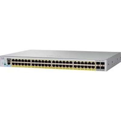 Коммутатор Catalyst 2960L 48 port GigE with PoE, 4 x 1G SFP, LAN Lite