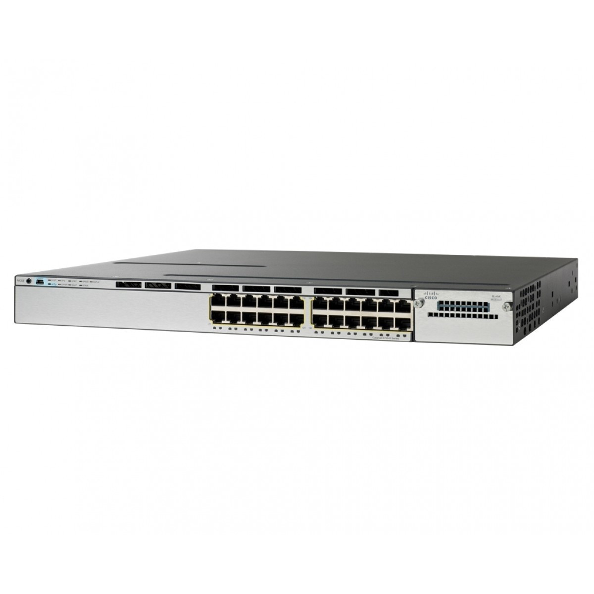Коммутатор Cisco Catalyst 3850 24 Port PoE with 5 AP license IP Base - фото 1 - id-p44717817