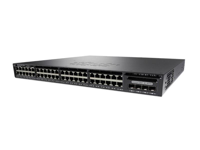 Коммутатор Cisco Catalyst 3650 48 Port Data 2x10G Uplink IP Base - фото 1 - id-p44717822