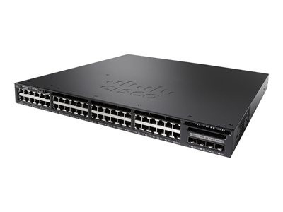 Коммутатор Cisco Catalyst 3650 48 Port Data 2x10G Uplink LAN Base