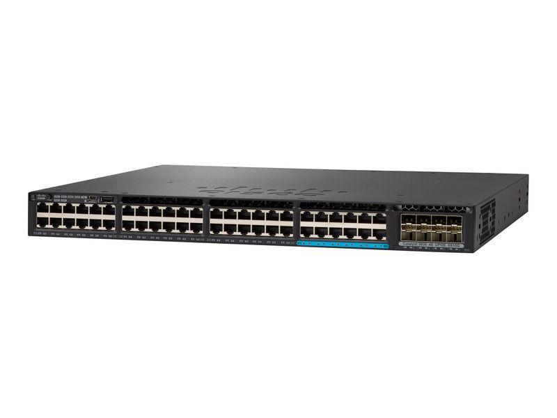 Cisco Catalyst 3650 48 Port mGig, 2x40G Uplink, LAN Base