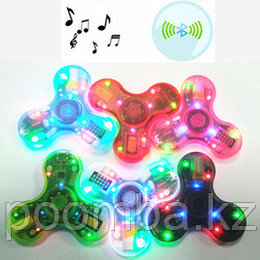 Fidget Spinner LED со встроенным динамиком bluetooth