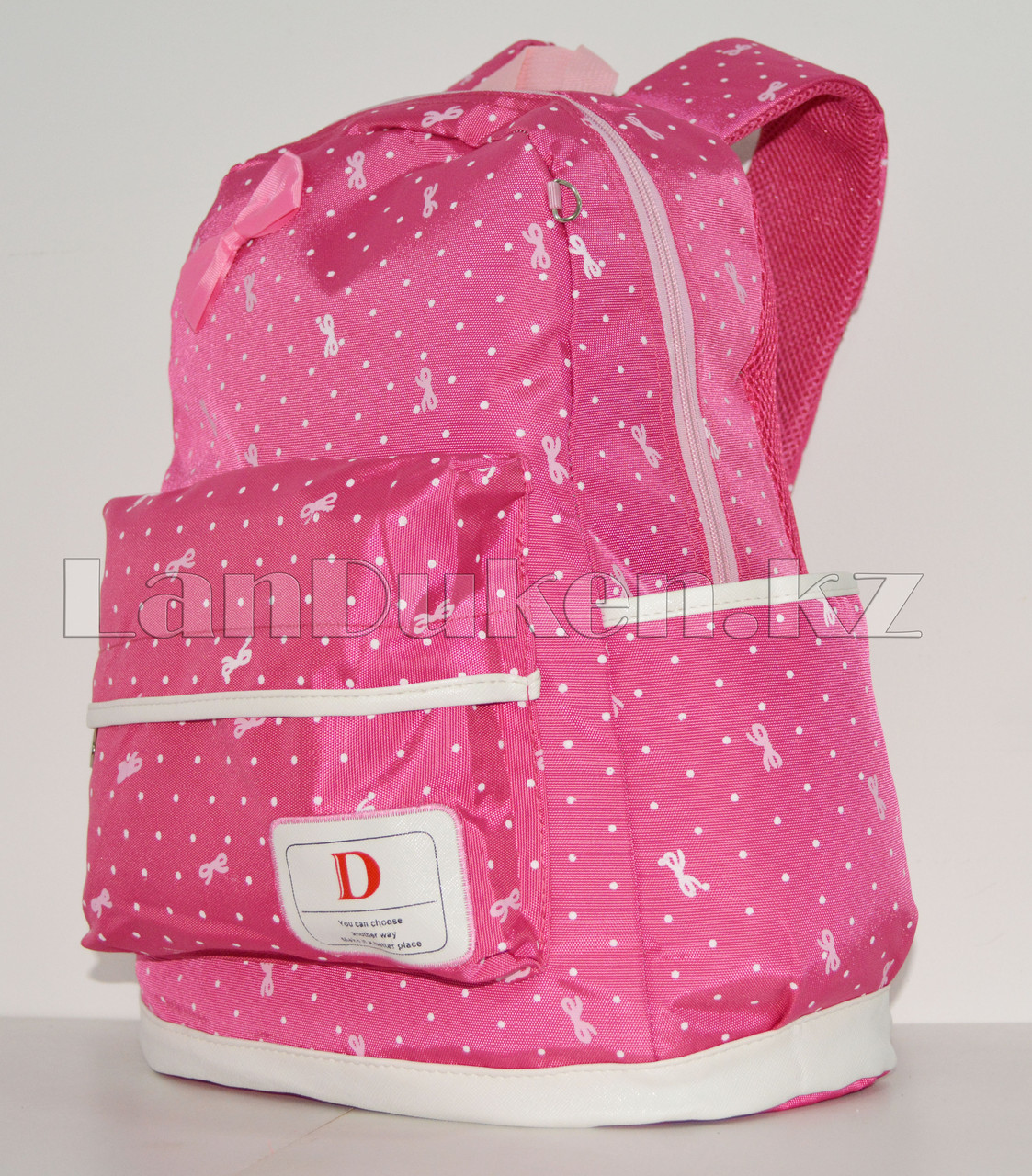 Рюкзак для начальных классов, для школьниц 3 в 1 (розовый) - фото 3 - id-p45331111