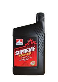 Моторное масло Petro-Canada Supreme 10w40 1 литр