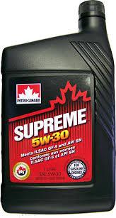 Моторное масло Petro-Canada Supreme 5w30 1 литр