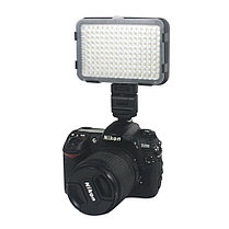 XT-160 II Накамерный LED прожектор фонарь+аккумулятор+зарядное устройство, фото 2