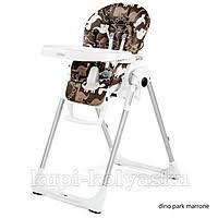 PEG PEREGO Стульчик P.PAPA ZERO-3 DINO PARK MARRONE