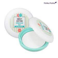 Компактная пудра для жирной кожи HOLIKA HOLIKA Sweet Cotton Sebum Clear Pact,7гр - фото 1 - id-p45389382
