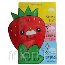 Пластыри для носа против черных точек TONY MOLY Homeless Strawberry Seeds 3-step Nose Pack - фото 2 - id-p45389393