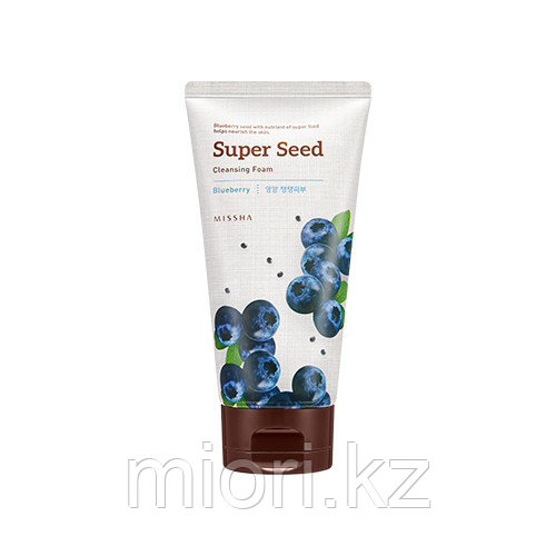Пенка для умывания с экстрактом черники Super Seed Blueberry Cleansing Foam - фото 1 - id-p45389412