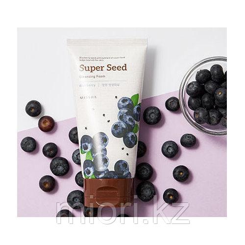 Пенка для умывания с экстрактом черники Super Seed Blueberry Cleansing Foam - фото 2 - id-p45389412