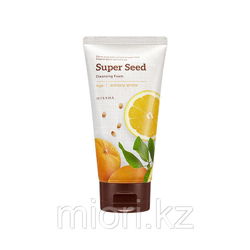 Пенка для умывания с экстрактом цитрона Super Seed Yuja Cleansing Foam - фото 1 - id-p45389413