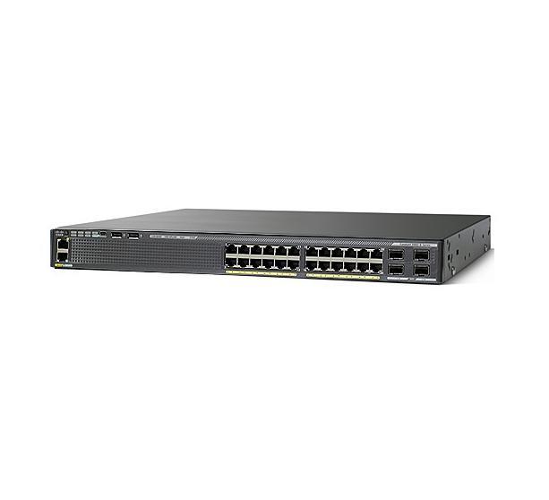 Catalyst 2960-X 24 GigE, 4 x 1G SFP, LAN Base WS-C2960X-24TS-L