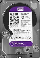 Жесткий диск 6Tb Western Digital Purple WD60PURX для видеонаблюдения