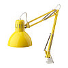 Лампа рабочая ТЕРЦИАЛ  желтый ИКЕА IKEA