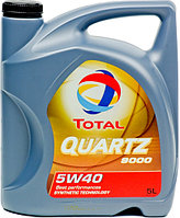 Моторное масло TOTAL QUARTZ 9000 5w40 5 литров