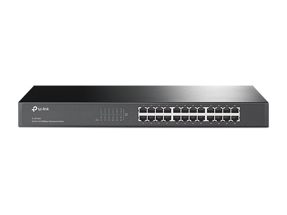 TP-Link TL-SF1024 Неуправляемый монтируемый в стойку коммутатор