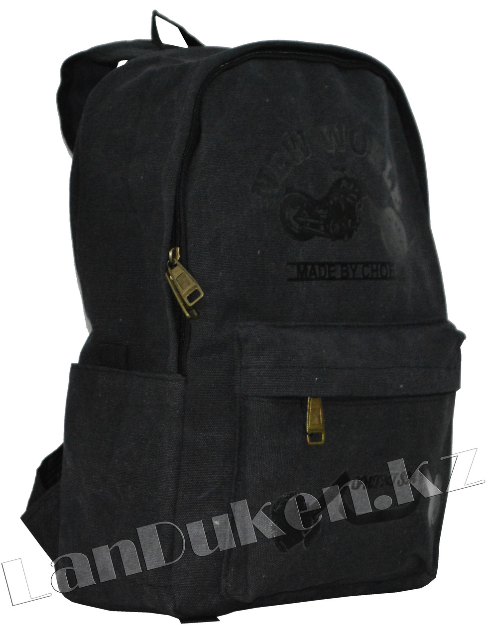 Рюкзак ранец спортивный (черного цвета) - фото 1 - id-p45347748