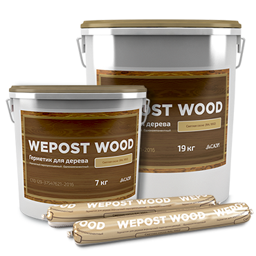Герметик Wepost Wood - фото 1 - id-p45429295