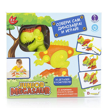 Игровой набор Junior Megasaur "Собери динозавра"