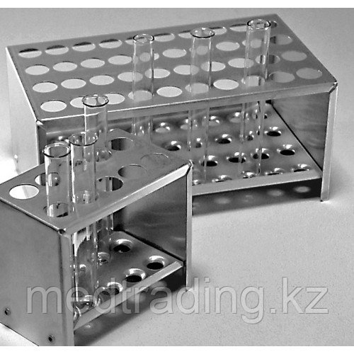 Штатив металлический для пробирок Ш-40/18
