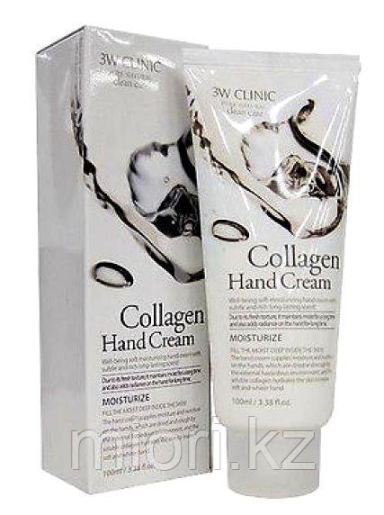 Крем для рук увлажняющий с КОЛЛАГЕНОМ Collagen Hand Cream 3W CLINIC - фото 2 - id-p45431470