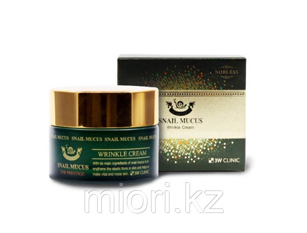 Snail Mucus Anti-Wrinkle Eye Cream [3W CLINIC] - фото 2 - id-p45431471