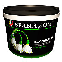 Краска водоэмульсионная ЭКОСНЕЖКА 4кг, 7кг, 10кг, 15кг, 25кг.